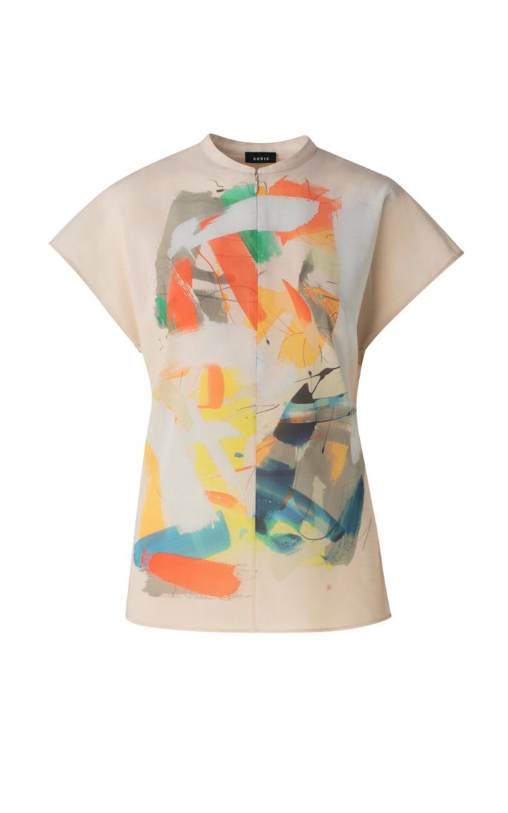 Moda Operandi Akris Printed Cotton Top