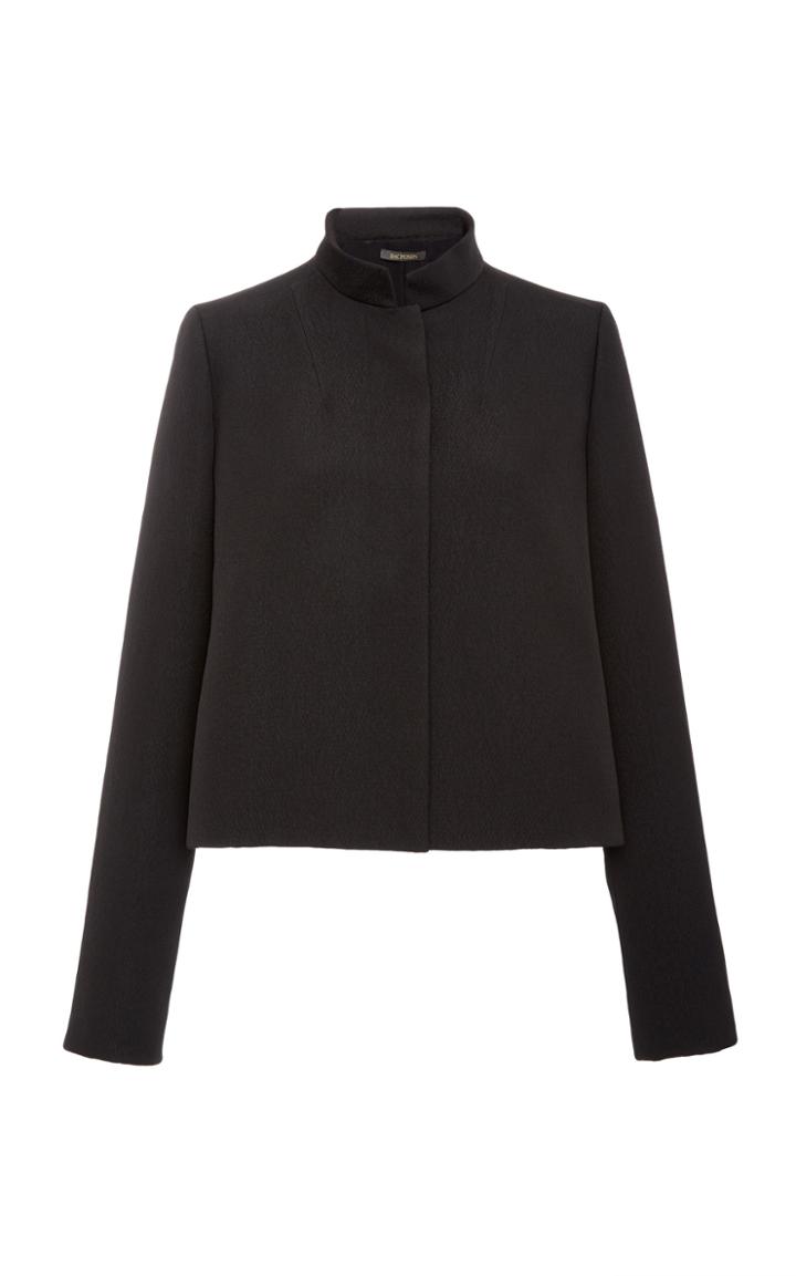 Zac Posen Gauffre Jacquard Blazer