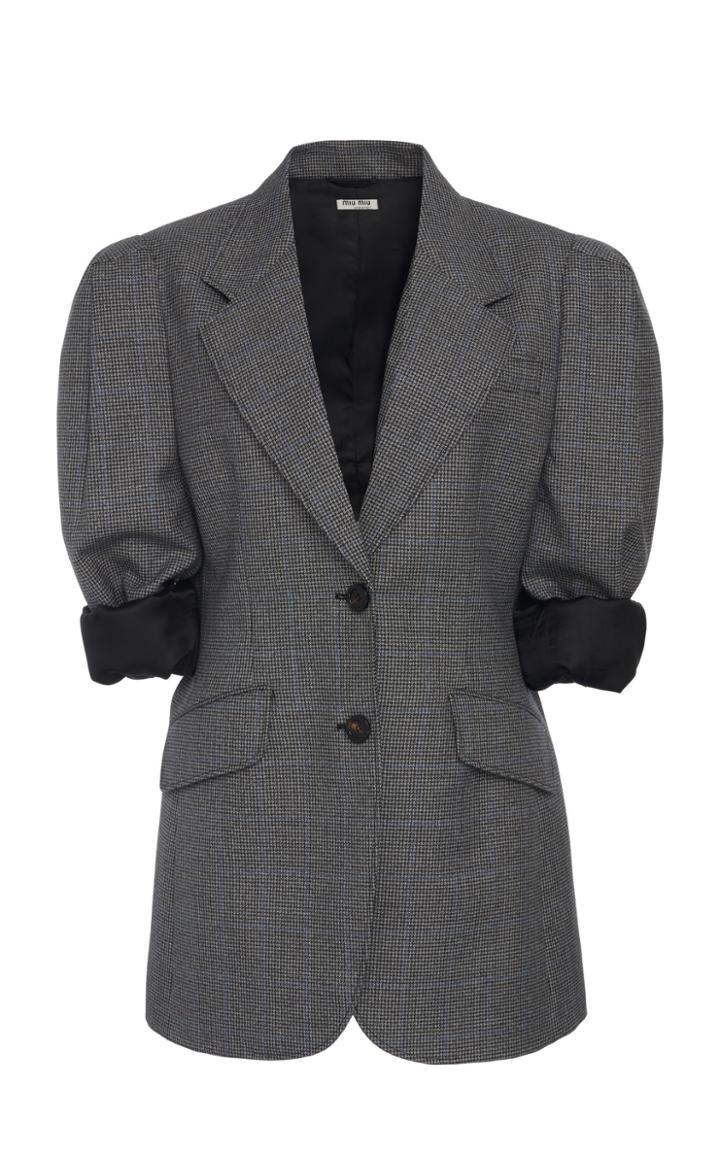 Miu Miu Padded Blazer