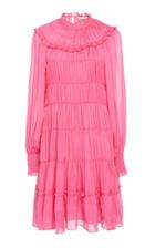 Ulla Johnson Emmeline Ruched Silk Dress