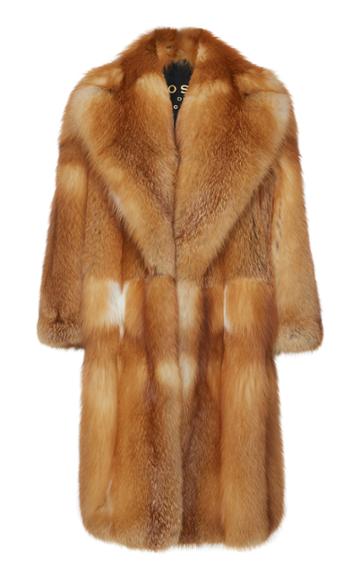Philosophy Di Lorenzo Serafini Fox Fur Coat