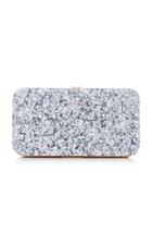 Edie Parker Sparkle-finished Metal And Acrylic Minaudiere