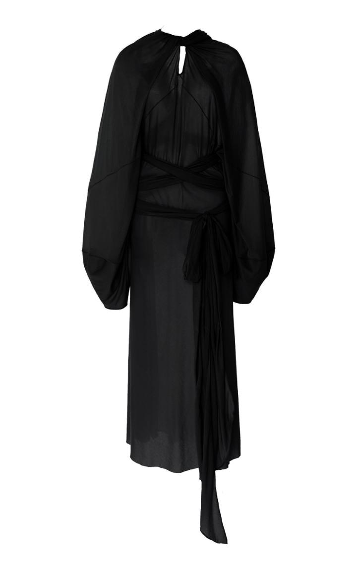 Moda Operandi Maison Margiela Cotton-silk Wrap Dress Size: 36