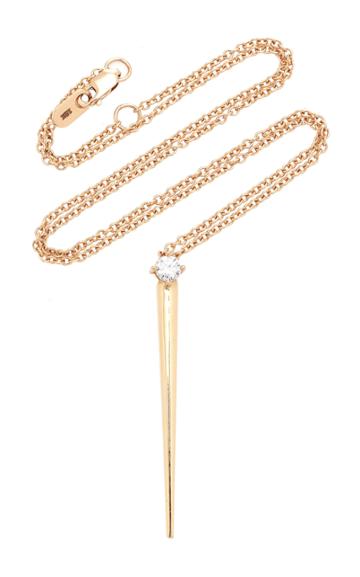 Melissa Kaye 18k Gold Diamond Necklace