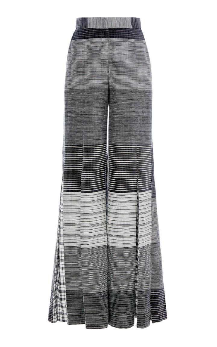 Rahul Mishra Multi Picking Khadi Pleated Pants