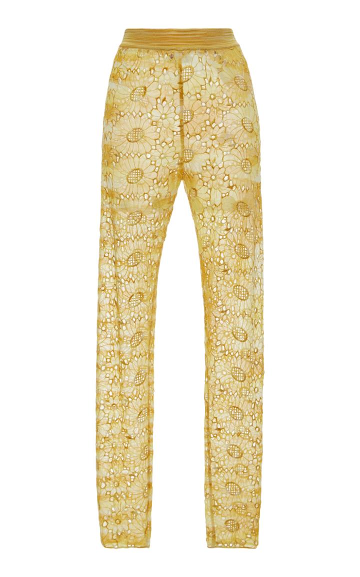 Missoni Floral Knit Leggings