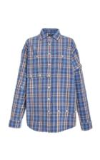 Moda Operandi R13 Undone Plaid Flannel Shirt