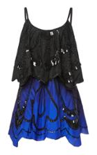 Moda Operandi Alberta Ferretti Silk Habotay Embellished Sleeveless Mini Dress Size: