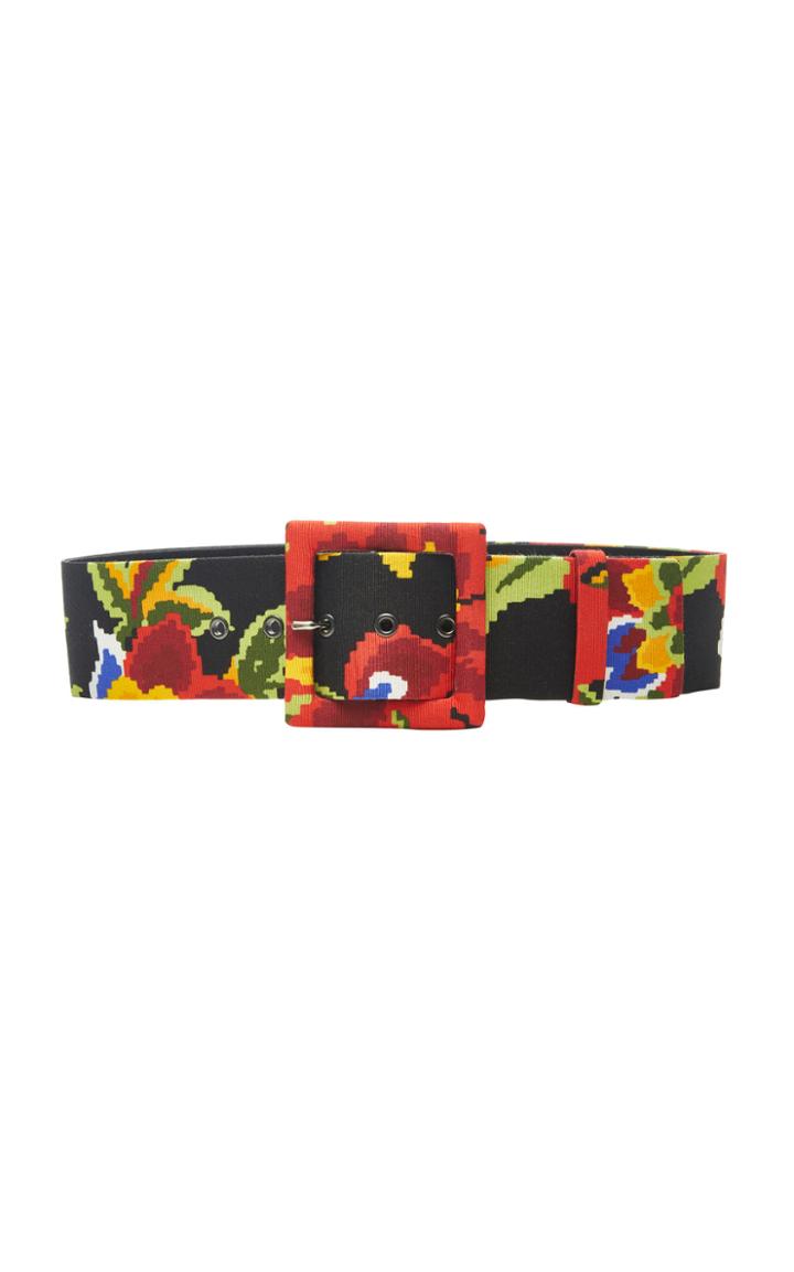 Carolina Herrera Floral-printed Belt