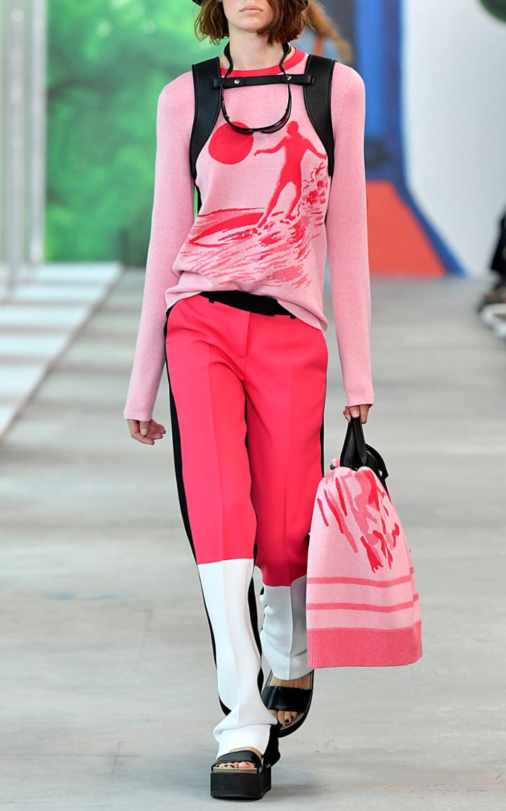 Michael Kors Collection Colorblocked Surf Trousers