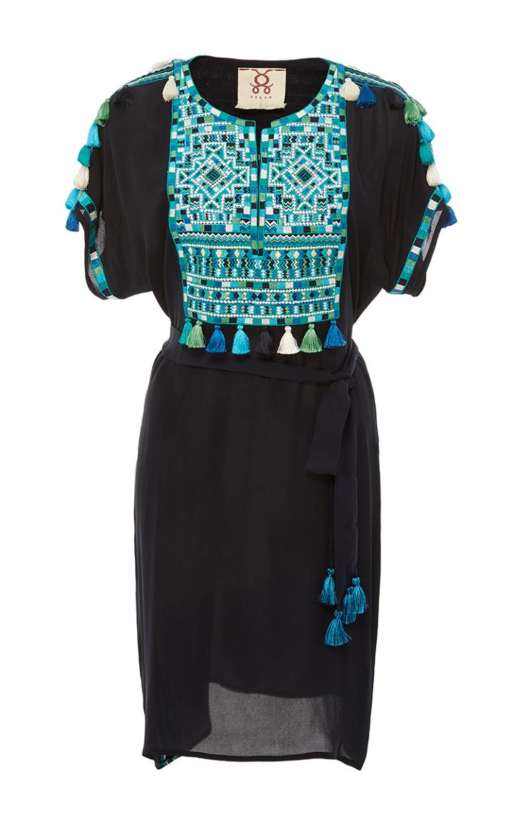 Figue Tikki Embroidered Dress