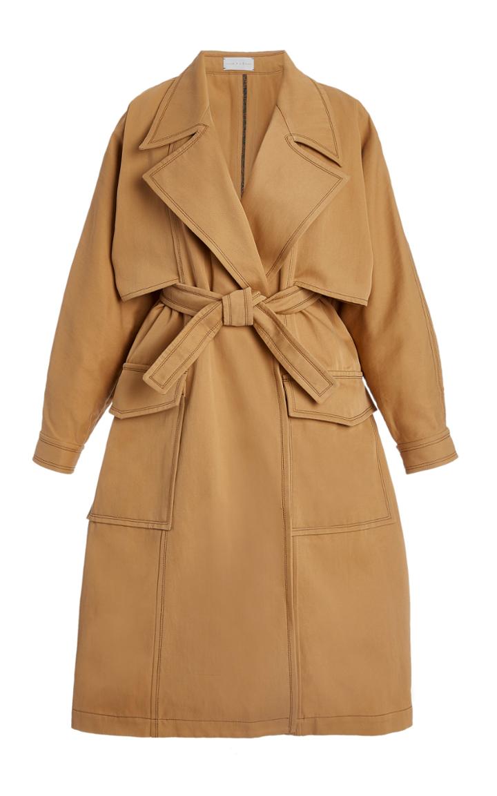 Moda Operandi Arj Monique Cotton-blend Trench Coat