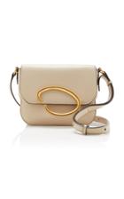 Oscar De La Renta Oath Leather Shoulder Bag