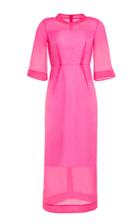 Moda Operandi Huishan Zhang Harlow Woven Midi Dress