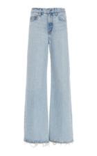 Nobody Denim Skylar High-rise Straight-leg Jeans