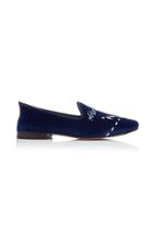 Del Toro Del Toro X Moda Operandi Nyc To Hamptons Velvet Loafers