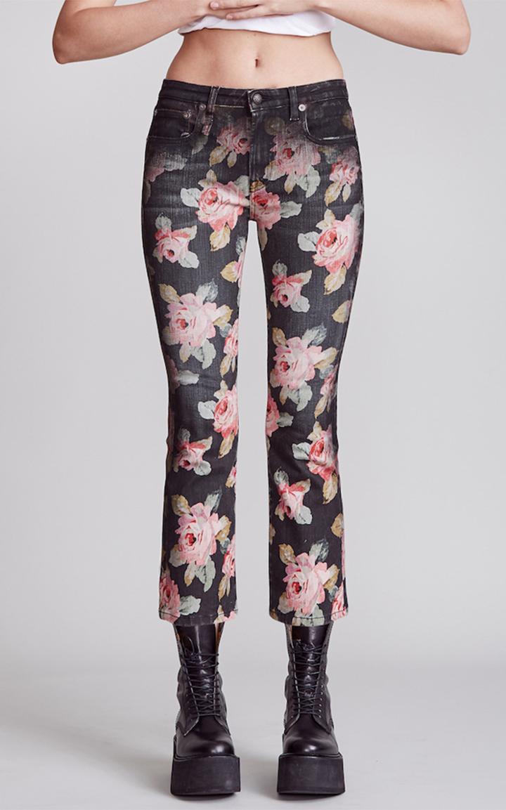 Moda Operandi R13 Kick-fit Floral Jeans