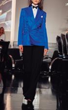 Moda Operandi Ralph Lauren Elias Silk Tuxedo Jacket Size: 0