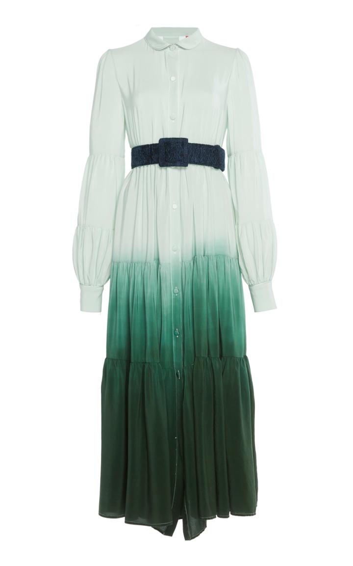 For Restless Sleepers Nereo Silk Crepe Dress