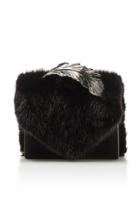 Ralph & Russo Alina Clutch In Mink