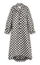 Moda Operandi Erdem Vernon Checkered A-line Coat
