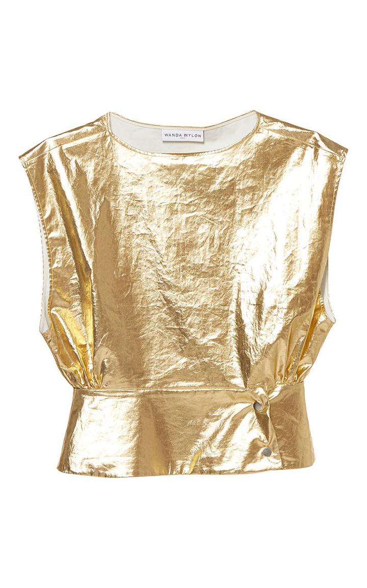 Wanda Nylon Dany Metallic Top