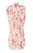 Jill Stuart Noot Cotton Poplin Long Sleeve Dress