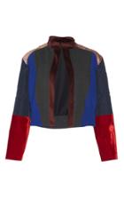 Hussein Bazaza Multi Fabric Jacket