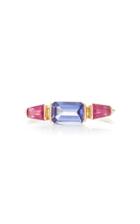 Yi Collection 18k Gold, Tanzanite And Ruby Ring