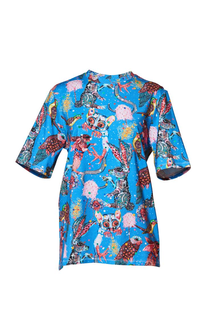 Romance Was Born Animalia Print Tee