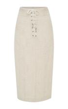 A.l.c. Liya Lace-up Tweed Pencil Skirt