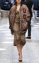 Dolce & Gabbana Leopard Bomber Jacket