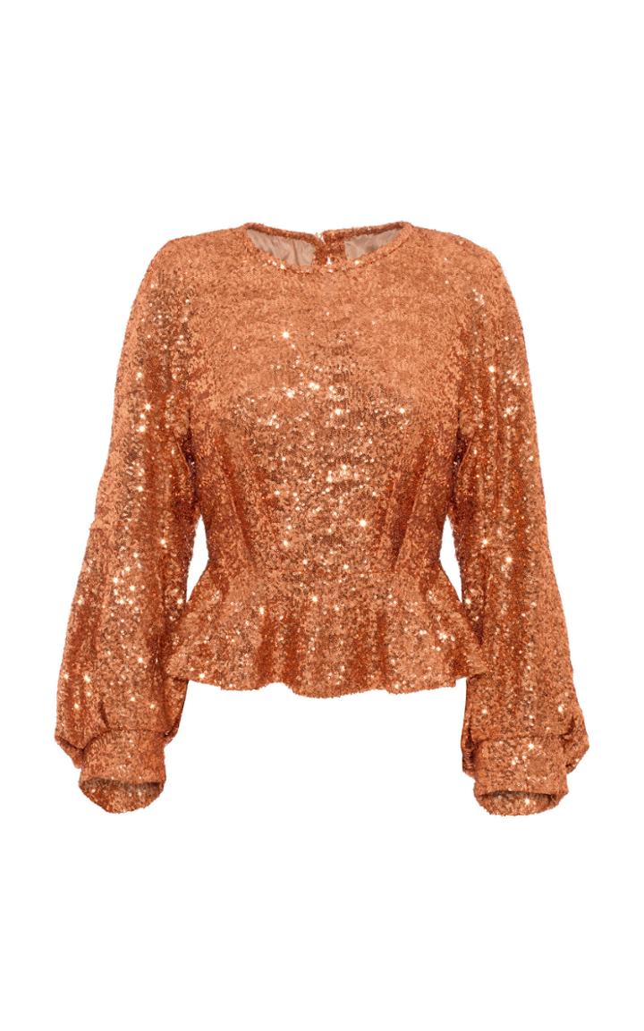 Anna Mason Opera Sequin Top