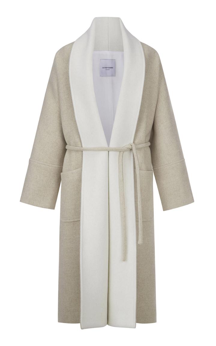 Moda Operandi Le17 Septembre Wrap-effect Wool-blend Coat