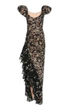 Moda Operandi Hellessy Angie Floral Draped Gown Size: 0