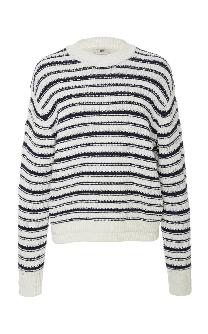 Edun Stripe Ribbed Sweater