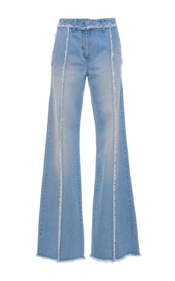 Blumarine Fringe Jeans