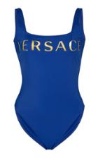 Versace Logo-print Swimsuit