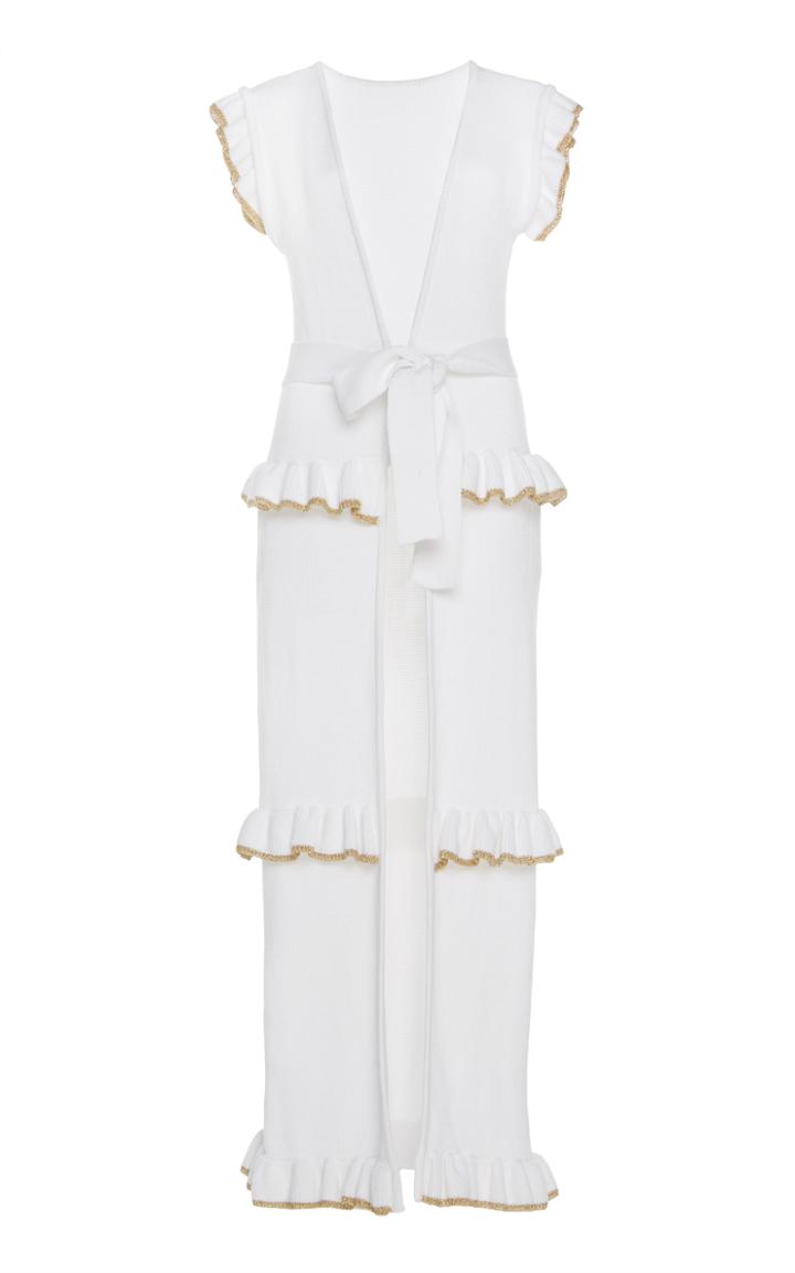 March11 Astrid Cotton Knitted Sleeveless Cardigan