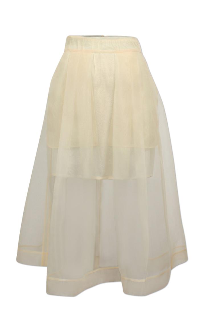 Baum Und Pferdgarten Sashenka Organza A-line Shirt With Pockets
