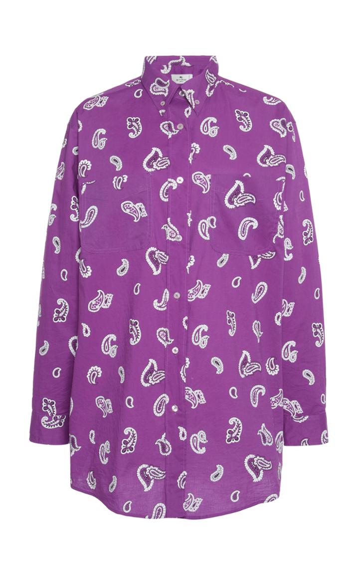 Moda Operandi Etro Paisley Cotton Shirt