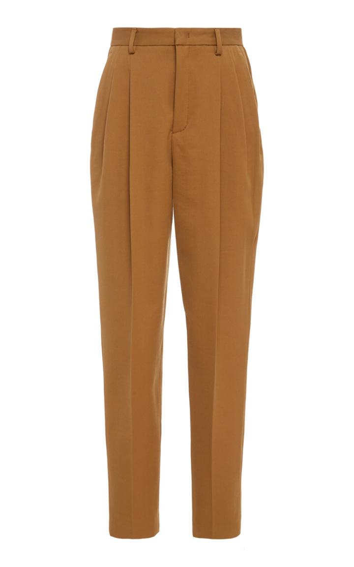 Red Valentino Pleated Slim Leg Trousers