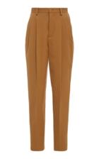 Red Valentino Pleated Slim Leg Trousers