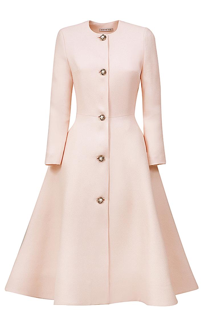 Esme Vie Flower Pearl Coat