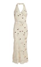 Moda Operandi Markarian Linden Bias Halter Dress