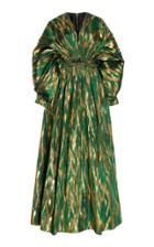 Maison Rabih Kayrouz Angelic Metallic Print Gown