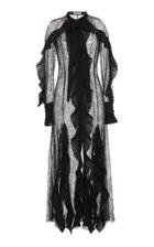 Blumarine Long Sleeve Lace Dress