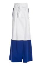Genny Wide Leg Color Block Pant