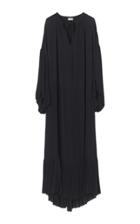 By Malene Birger Selinah Solid Viscose Crepe Dress