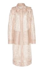 Christopher Kane Plastic Lace Rain Coat